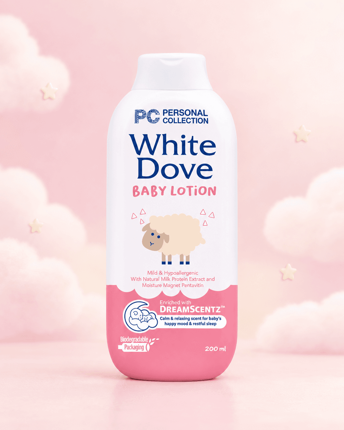 white dove baby lotion