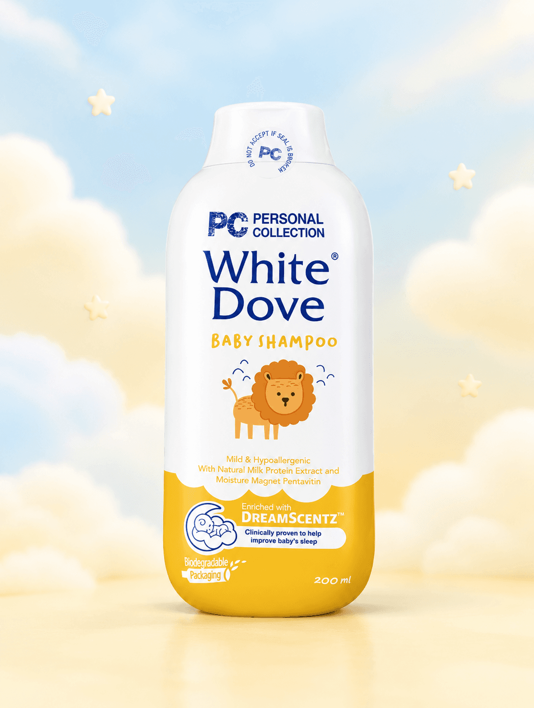 white dove baby shampoo