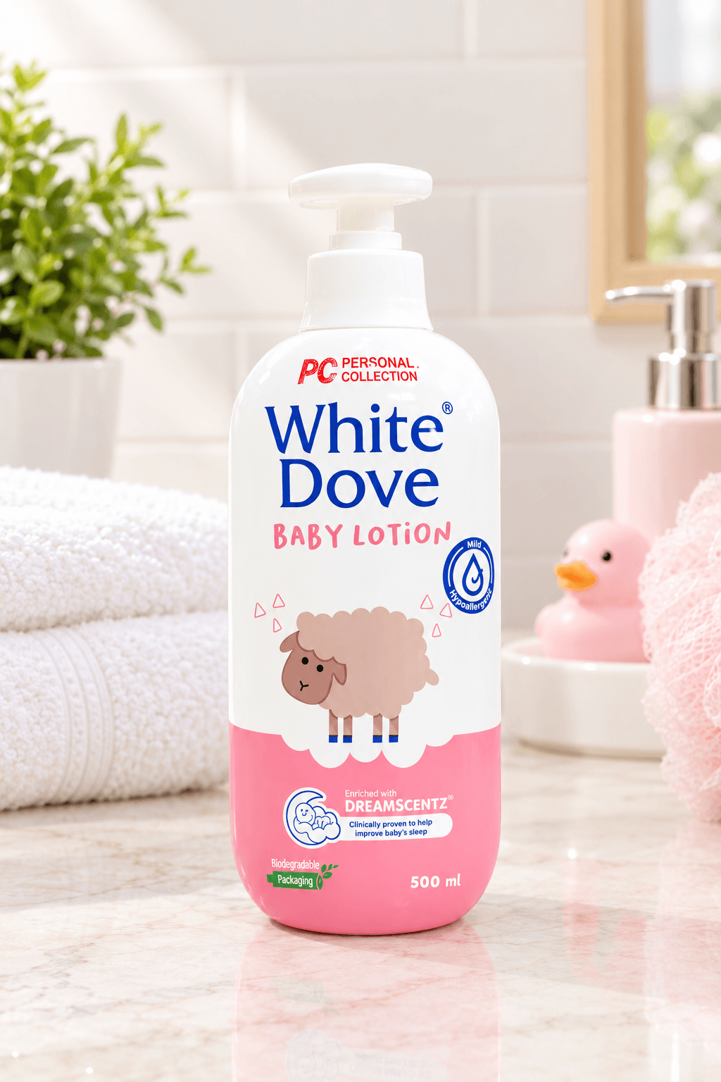 White Dove Baby Lotion (500ml)