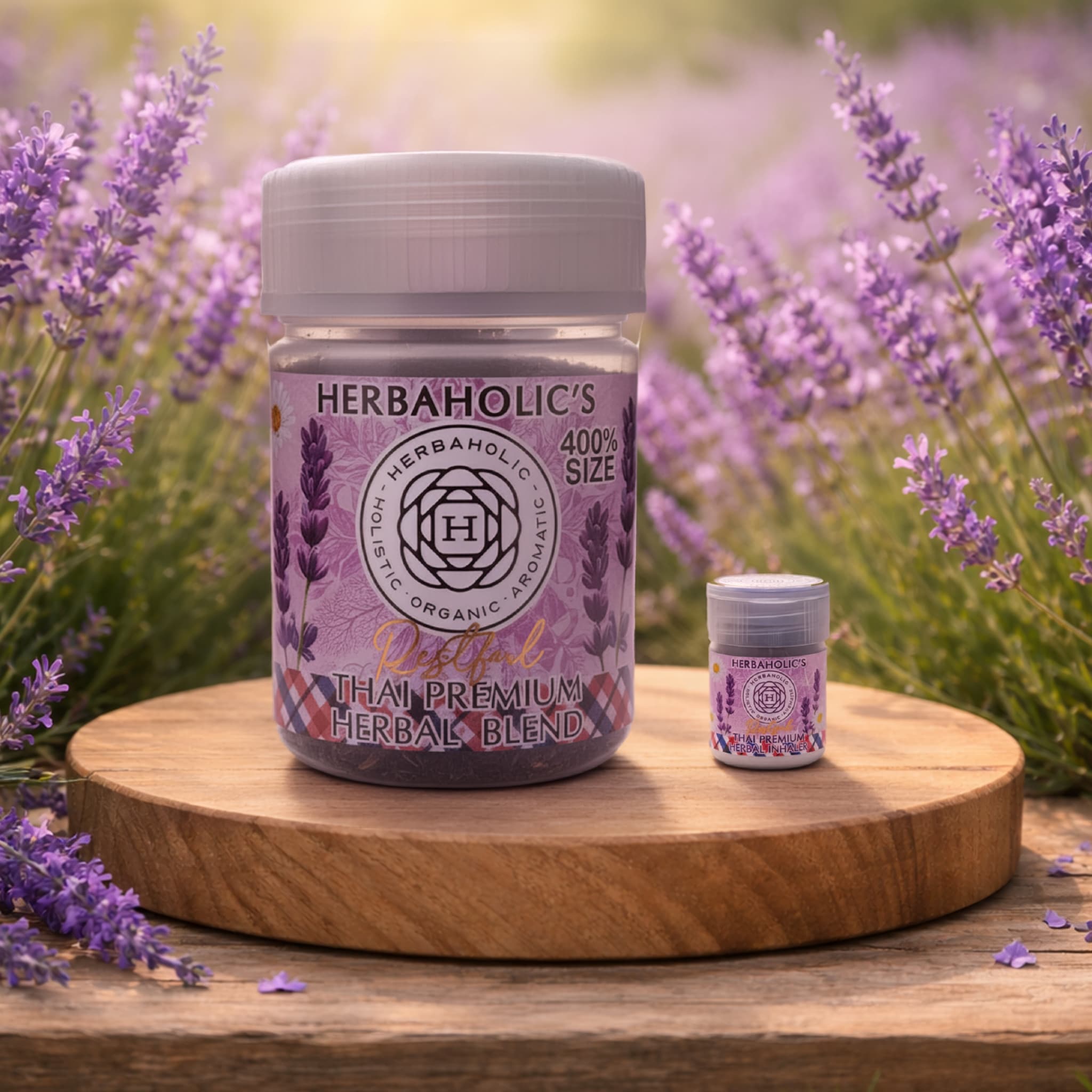 Herbaholic Herbal Inhaler Restful - Lavender Calm