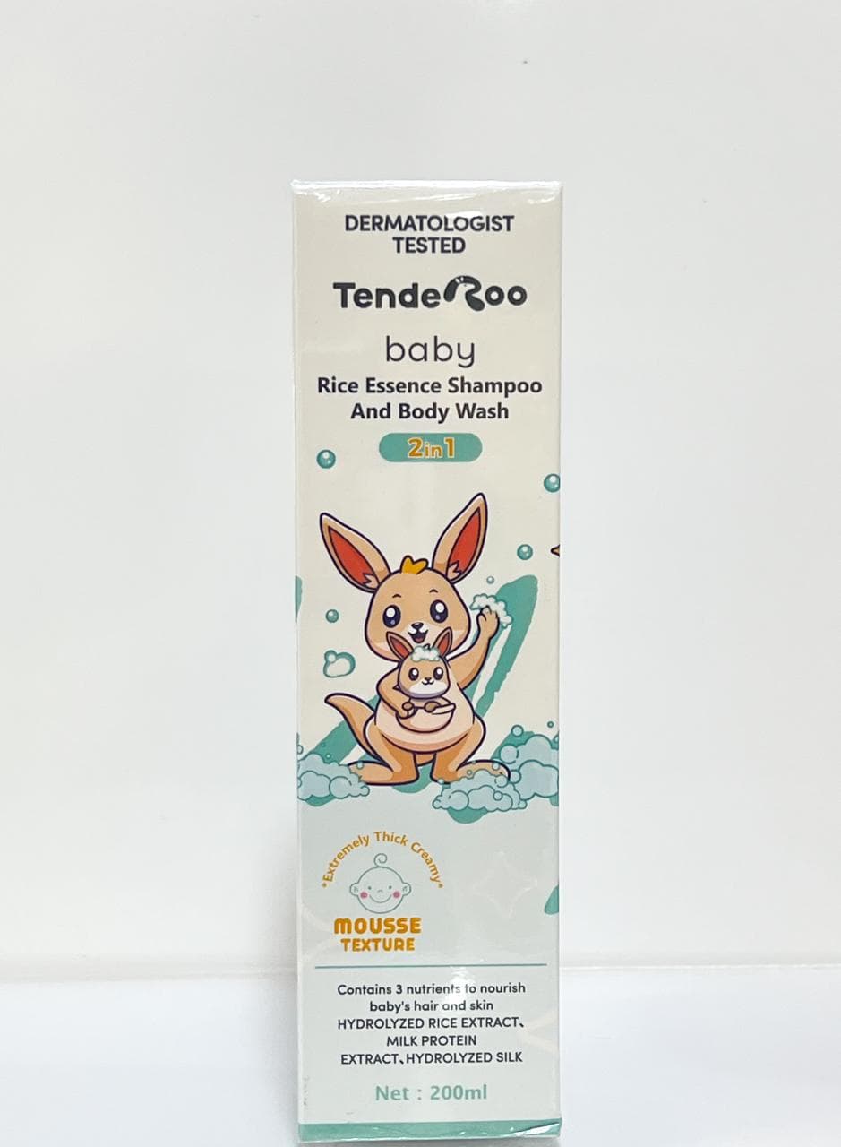 Tenderoo baby essence shampoo and body wash