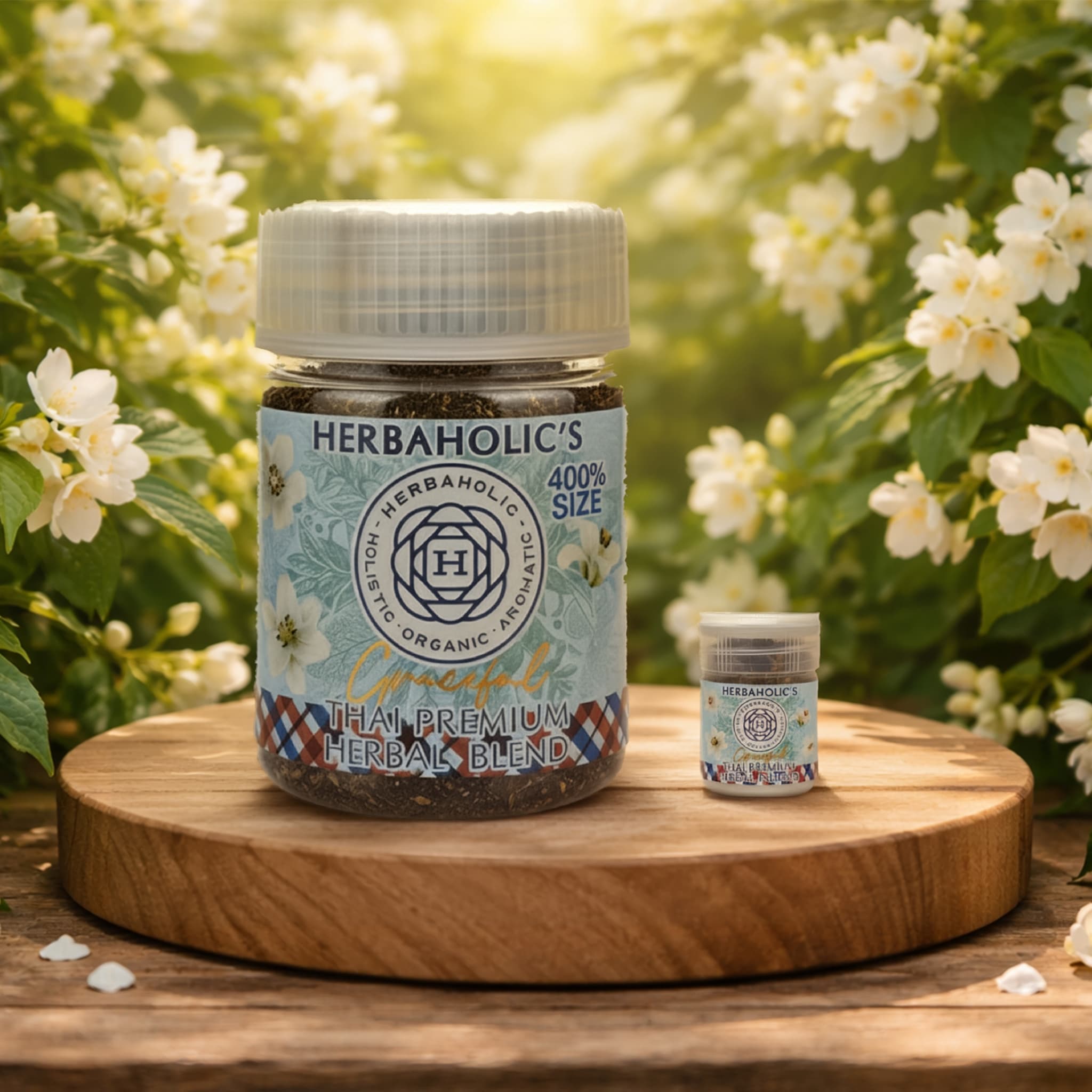 Herbaholic Herbal Inhaler Graceful – Jasmine Scent