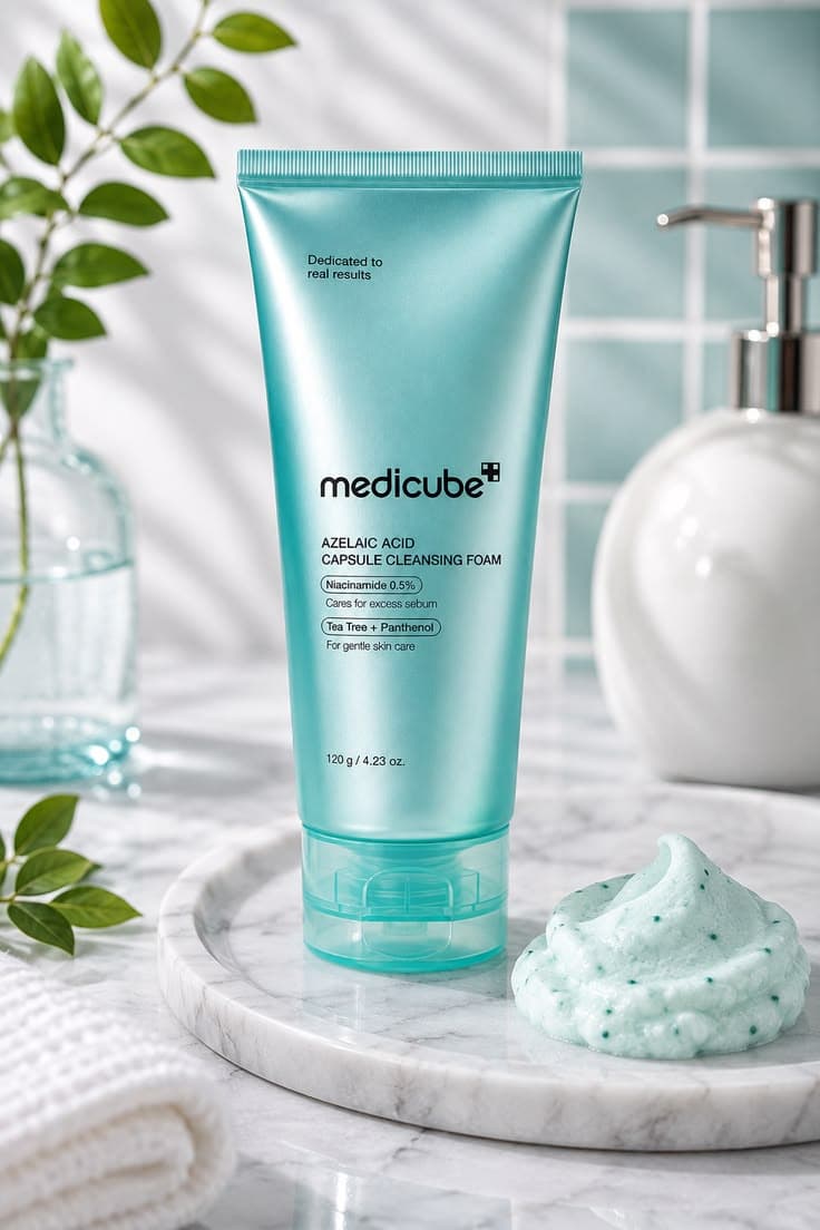 Medicube Azelaic Acid Capsule Cleansing Foam (120g)