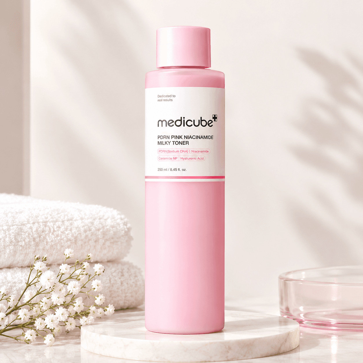 Medicube PDRN Pink Niacinamide Milky toner(250ml)