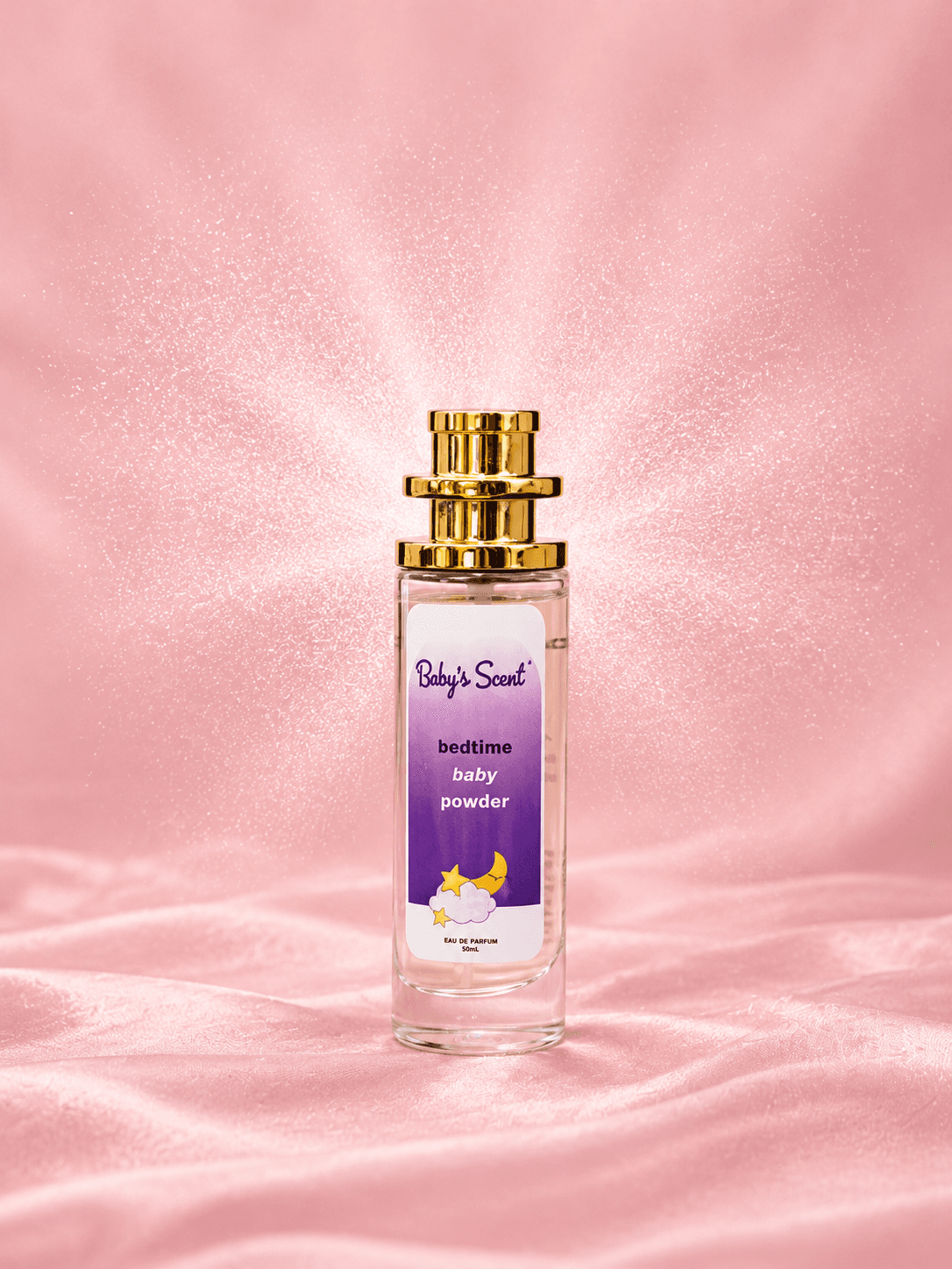 Baby scent bedtime baby powder