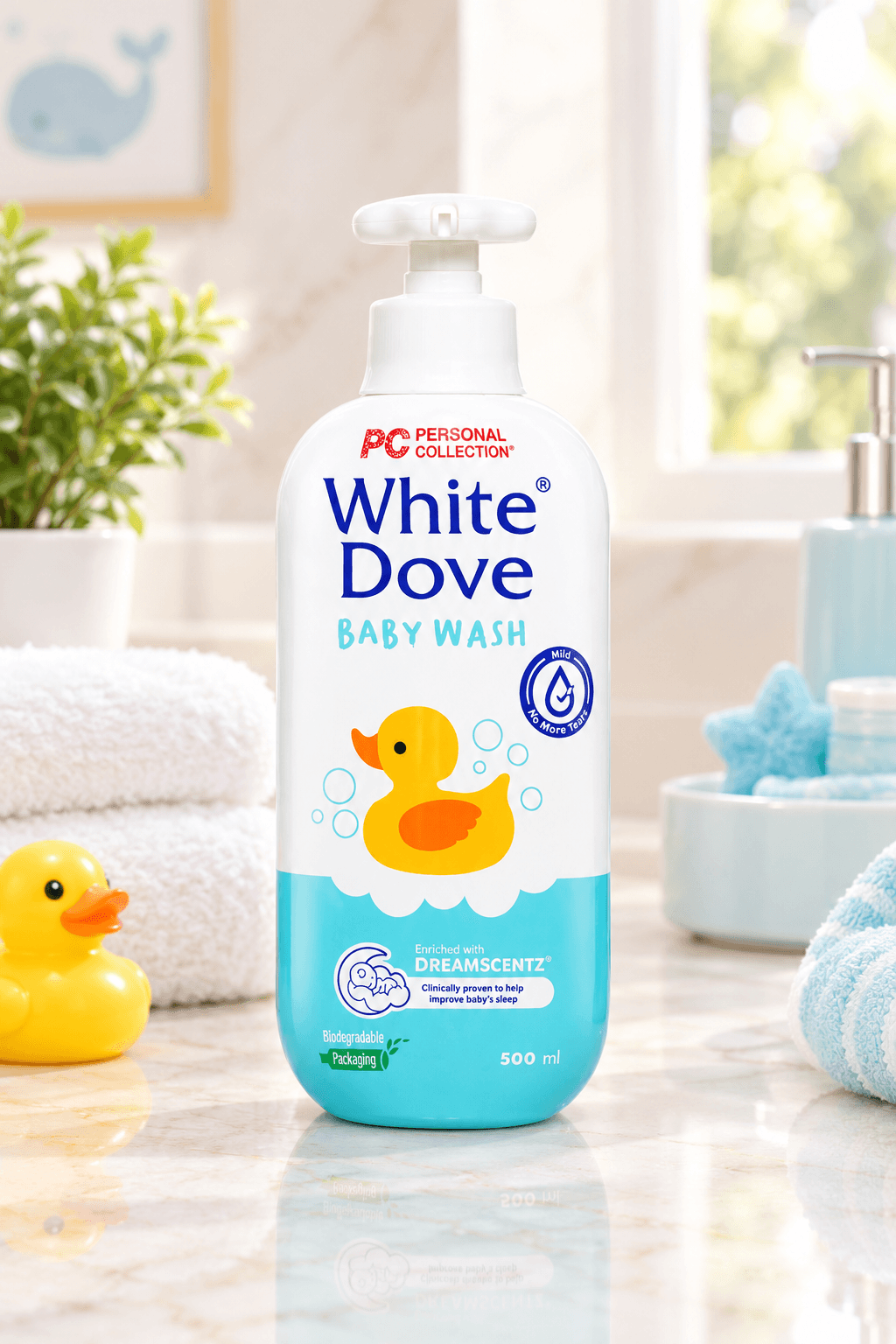 White Dove Baby Wash (500ml)